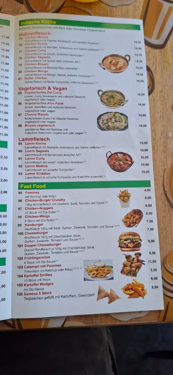 Speisekarte photo 3
