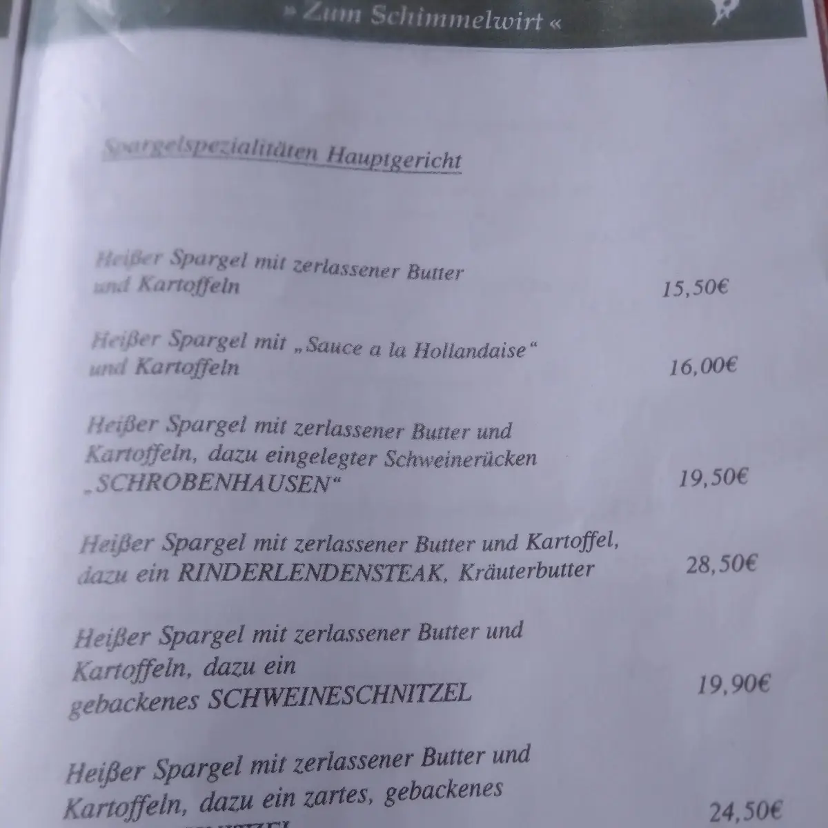 Speisekarte photo 9