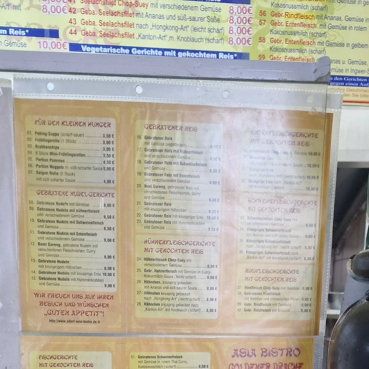 Speisekarte photo 2