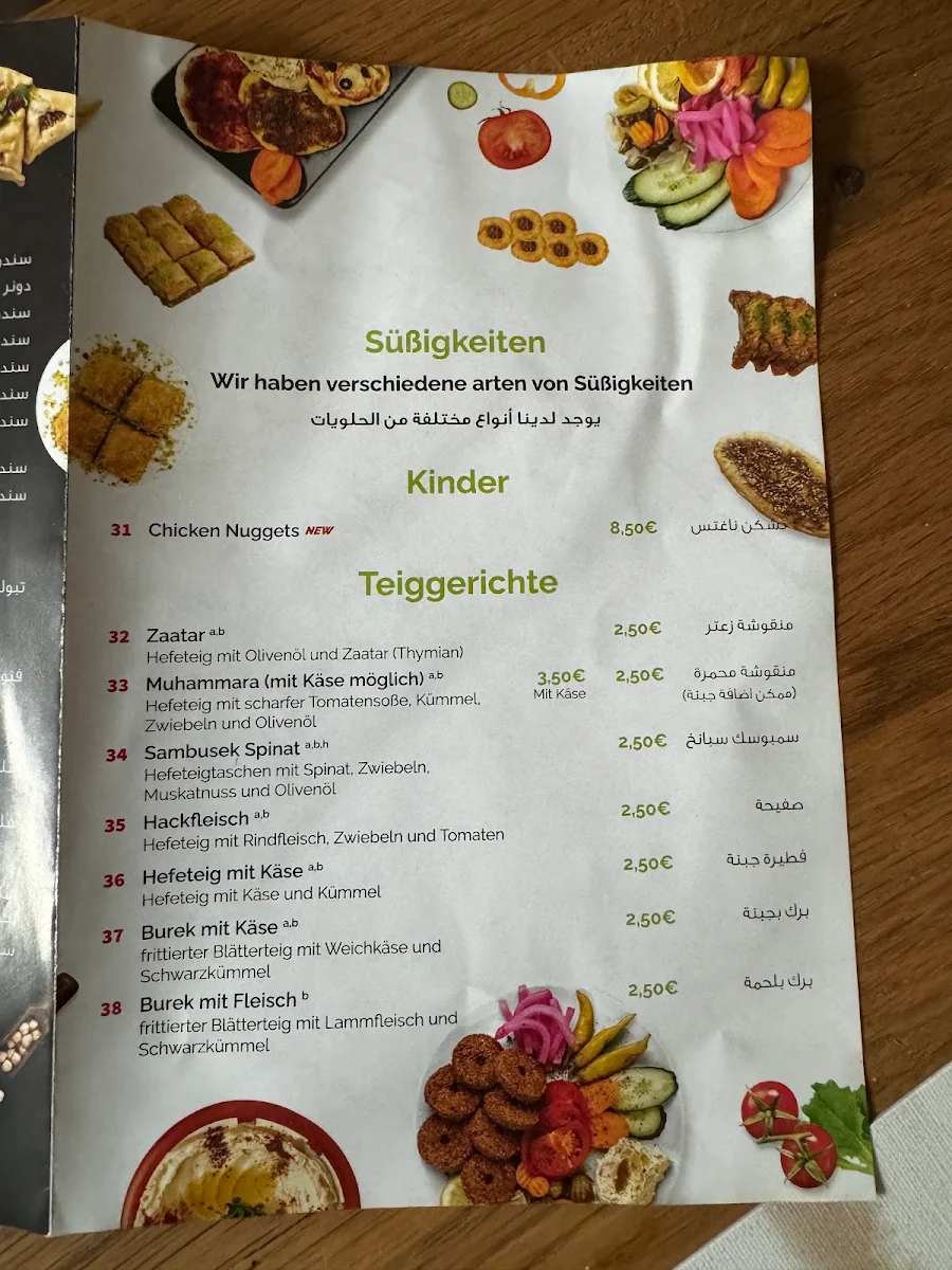Speisekarte photo 5