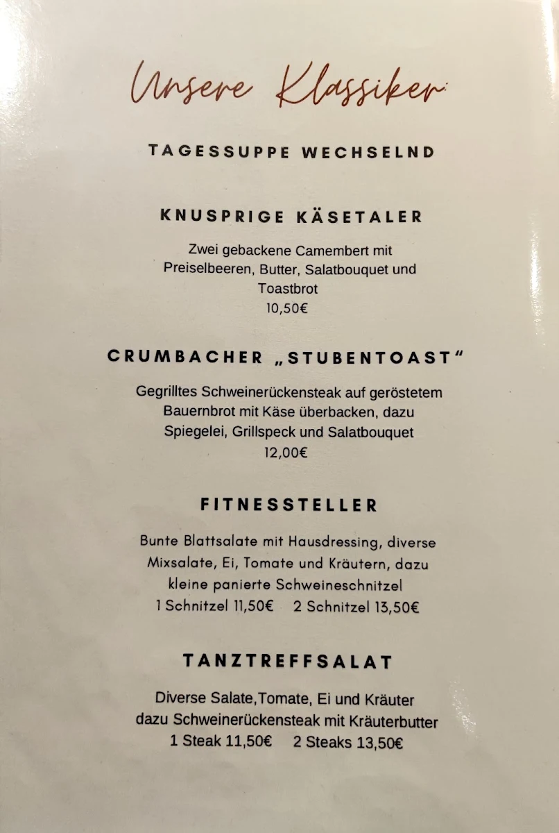 Speisekarte photo 2