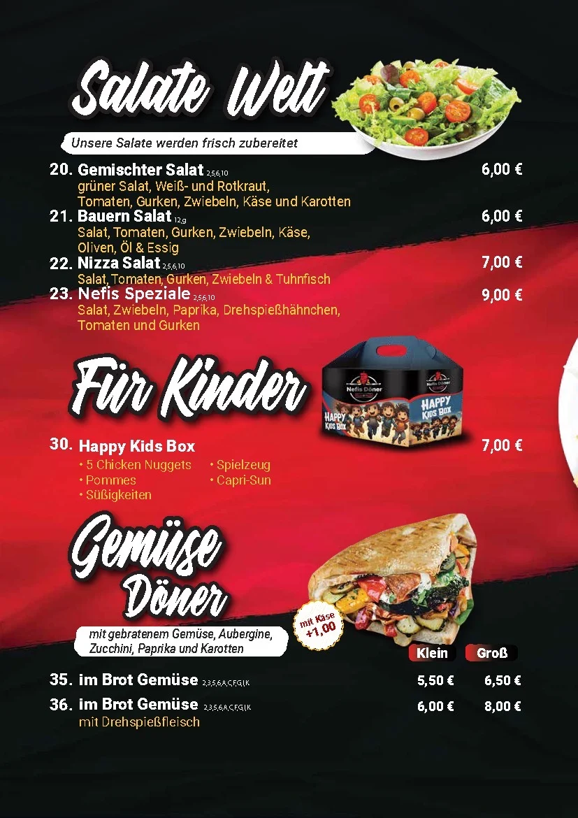 Speisekarte photo 2