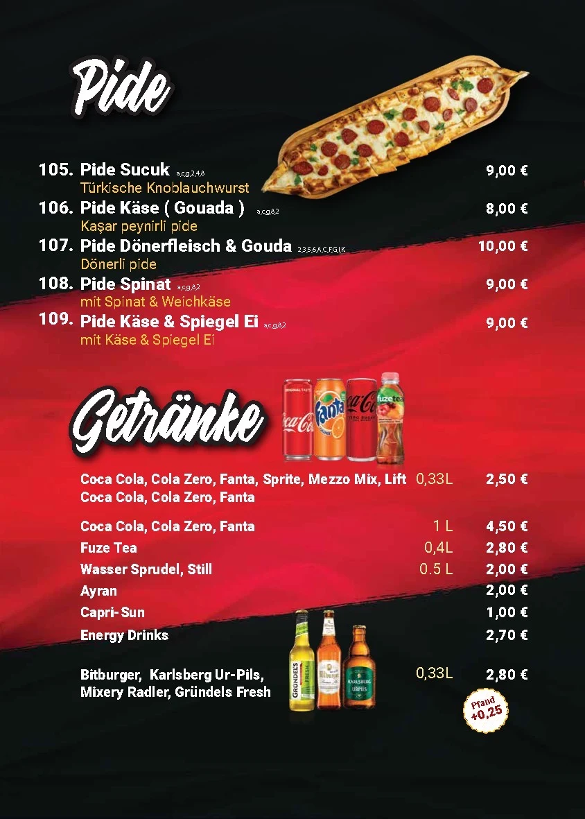 Speisekarte photo 4