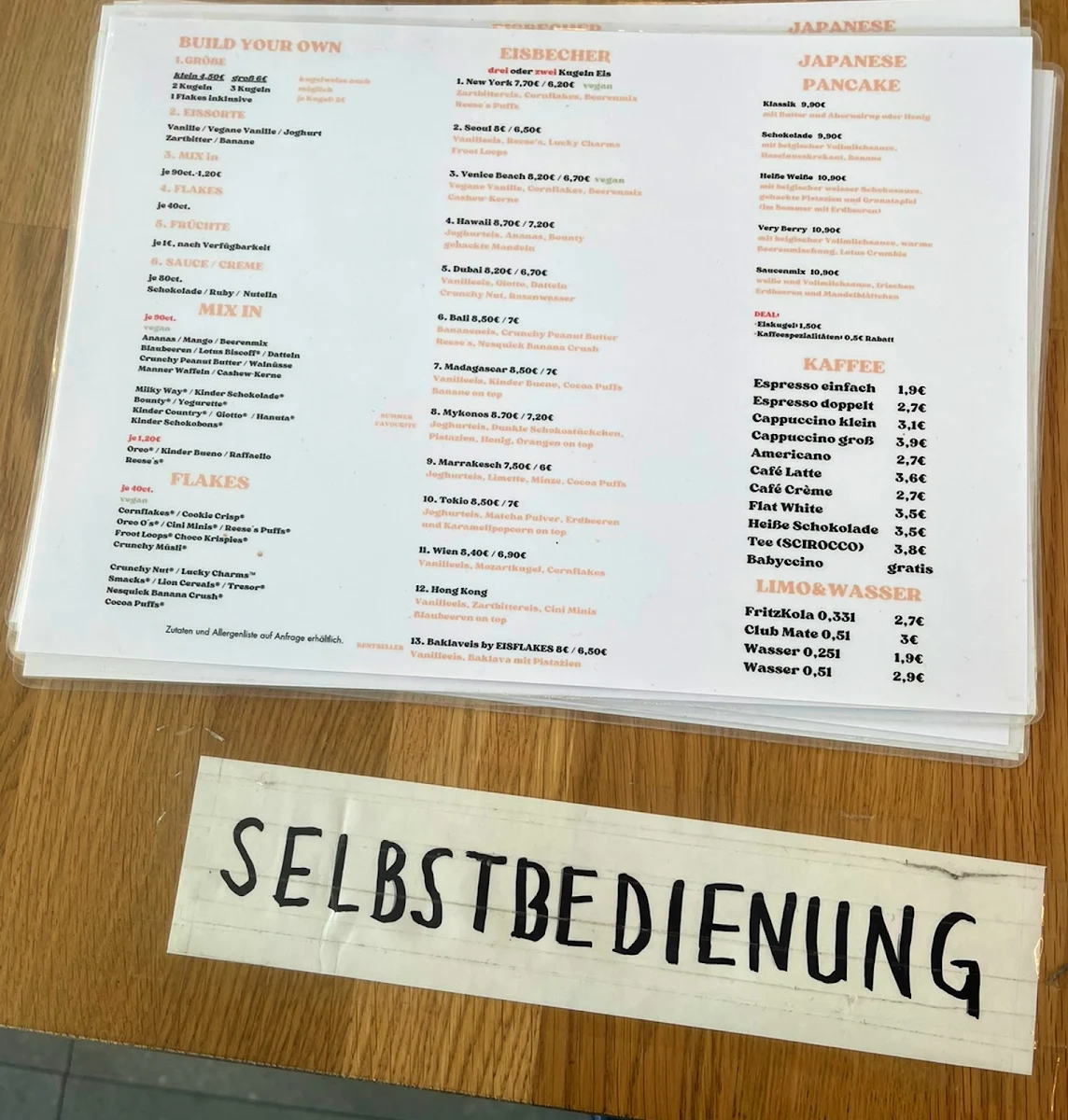 Speisekarte photo 1