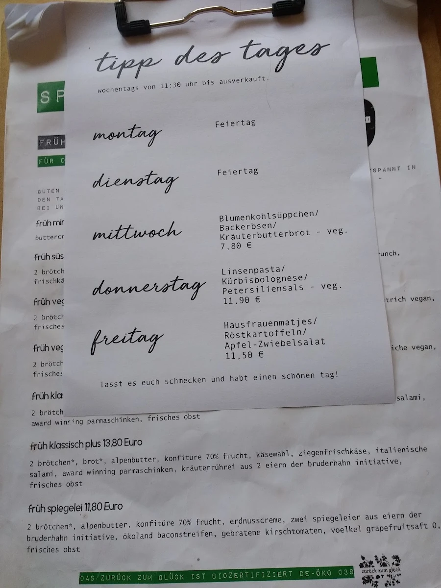 Speisekarte photo 1