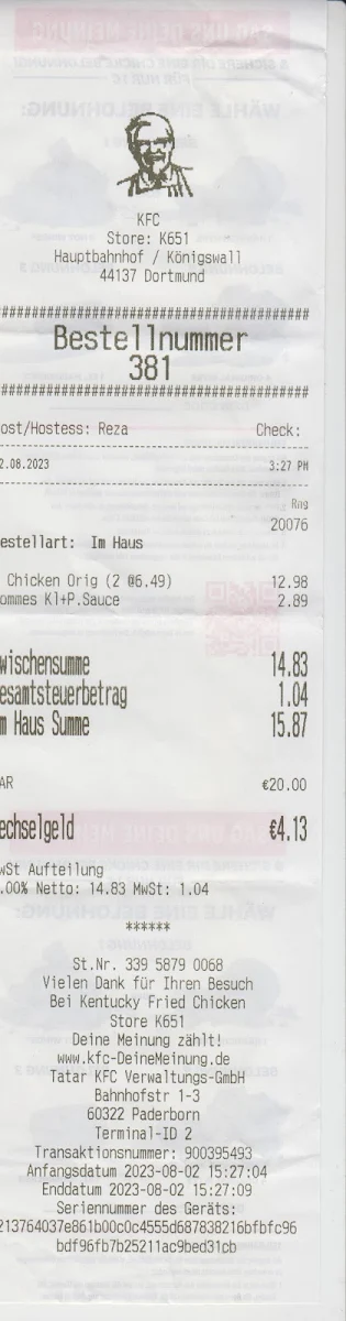 Speisekarte photo 10