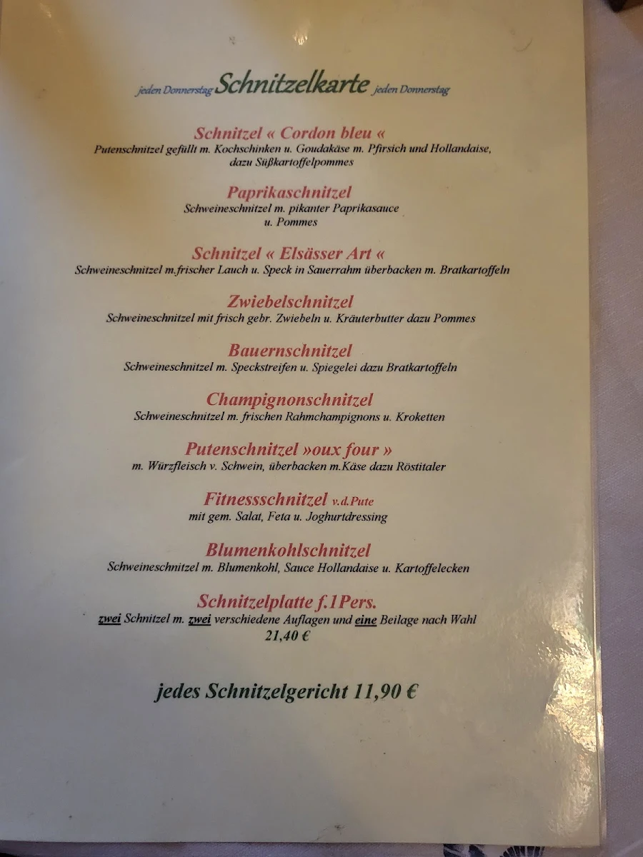 Speisekarte photo 2