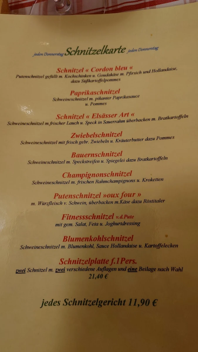 Speisekarte photo 6