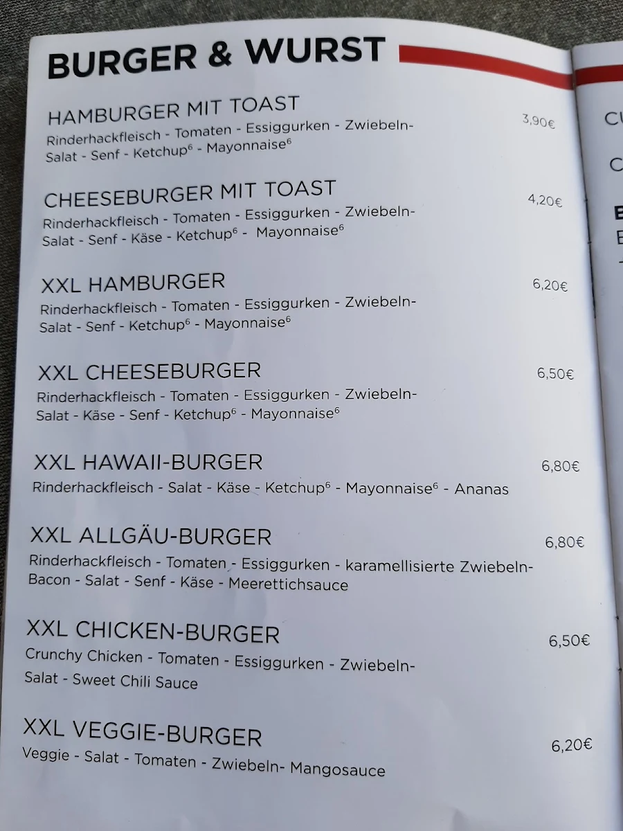 Speisekarte photo 5