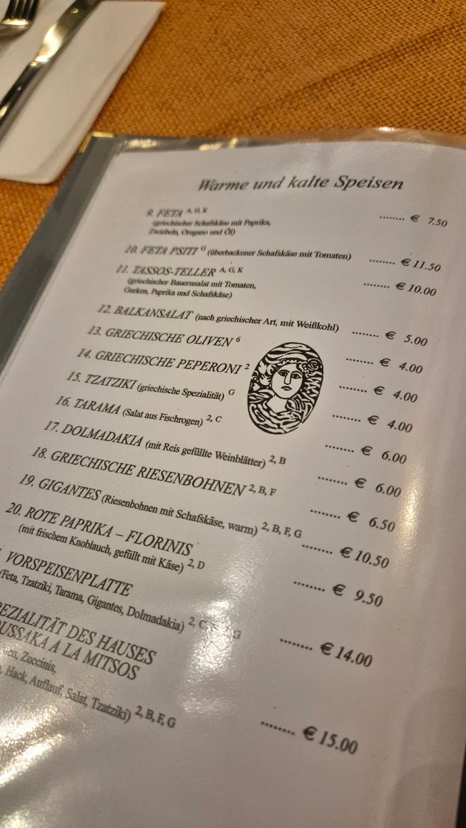 Speisekarte photo 1