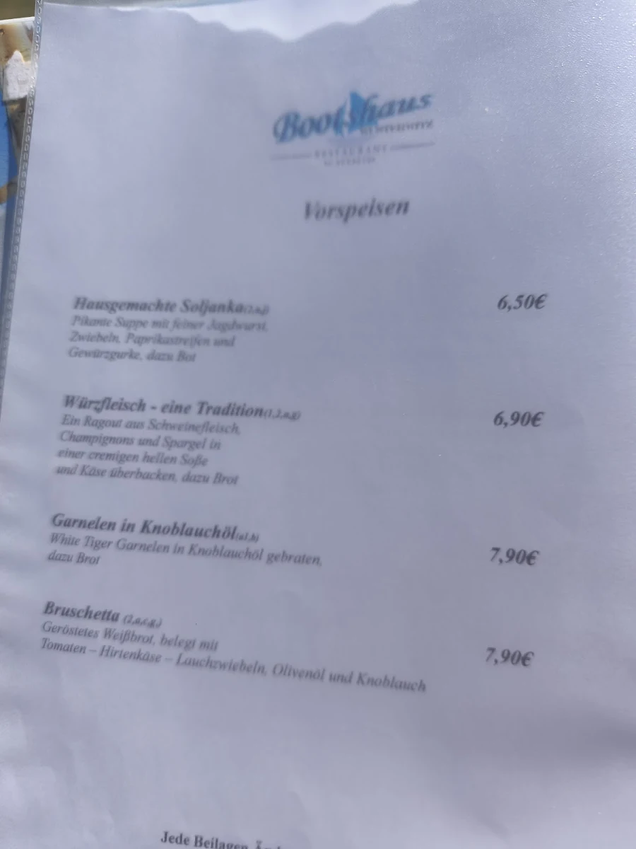 Speisekarte photo 7