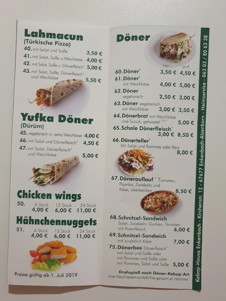Speisekarte photo 3