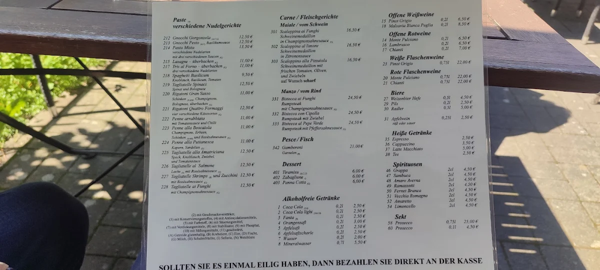 Speisekarte photo 5