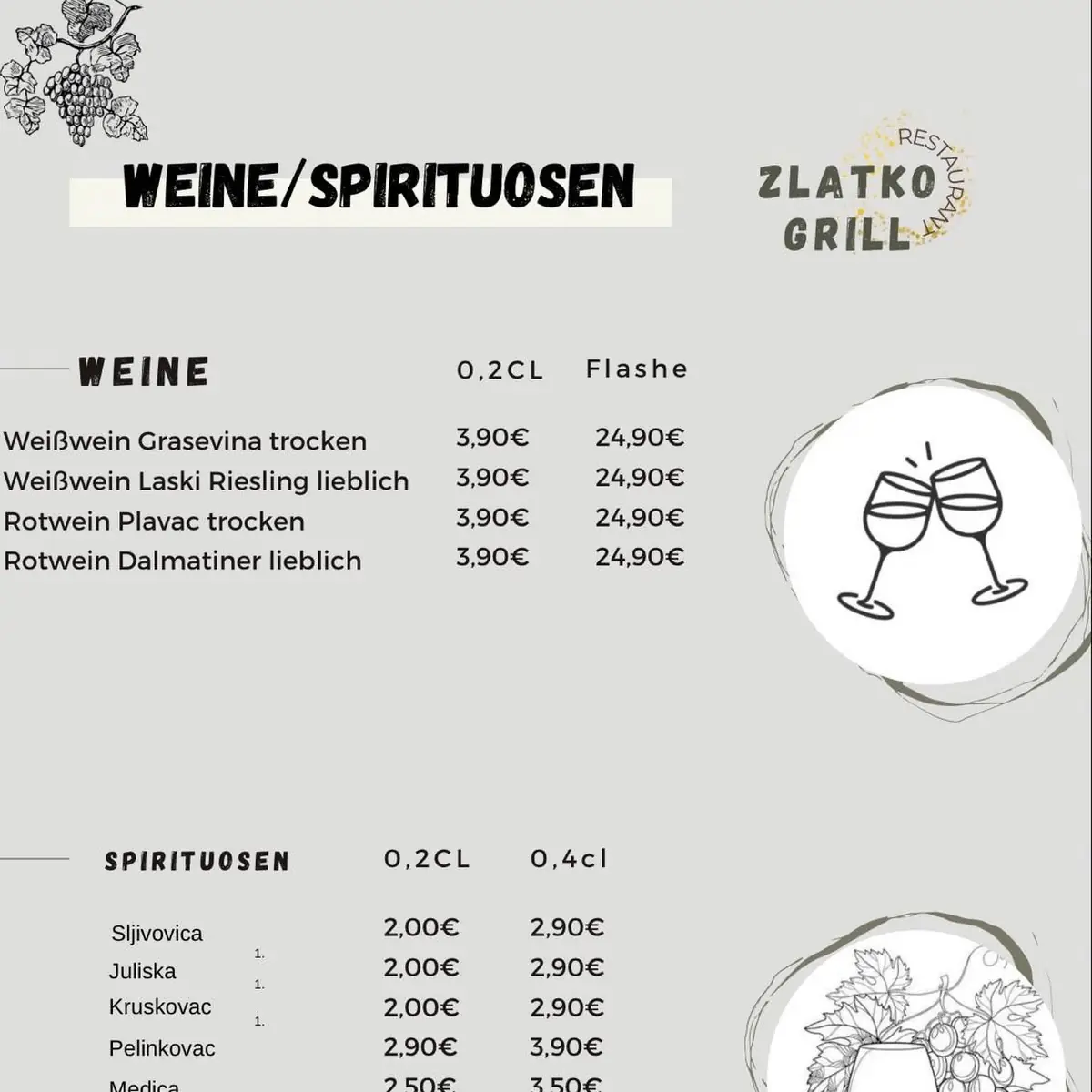 Speisekarte photo 2