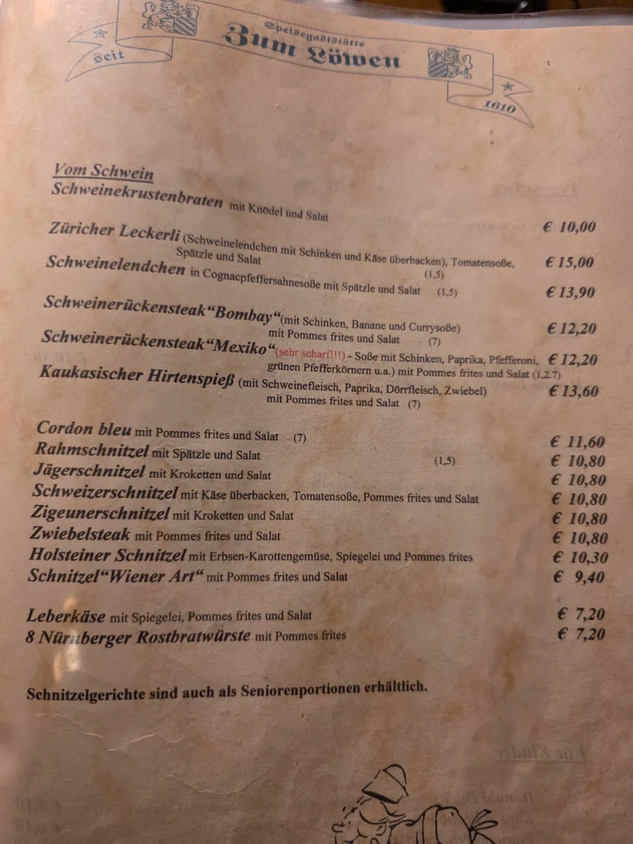 Speisekarte photo 2