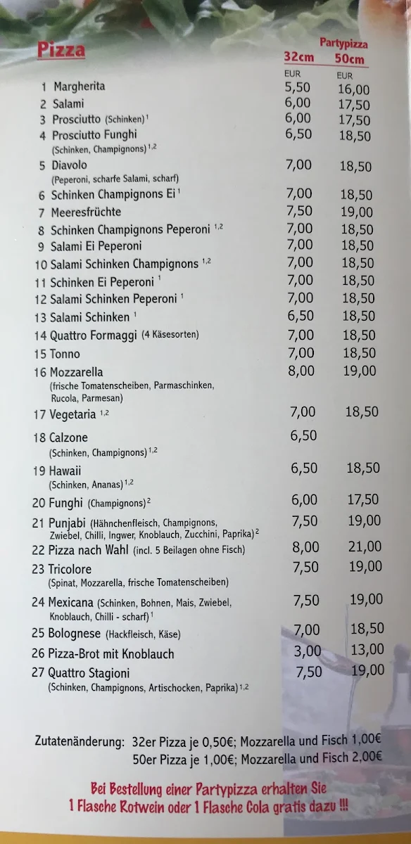 Speisekarte photo 5