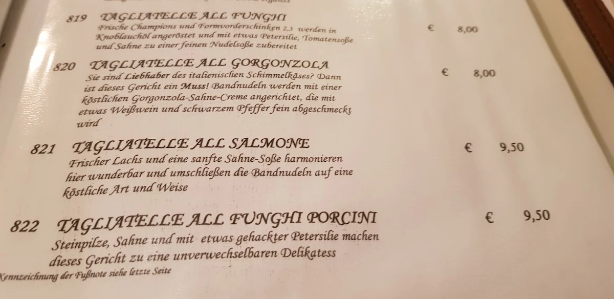 Speisekarte photo 9
