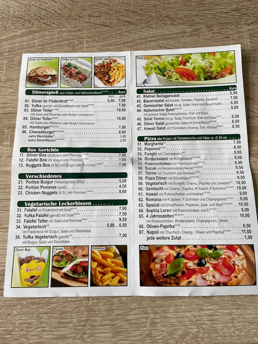 Speisekarte photo 1