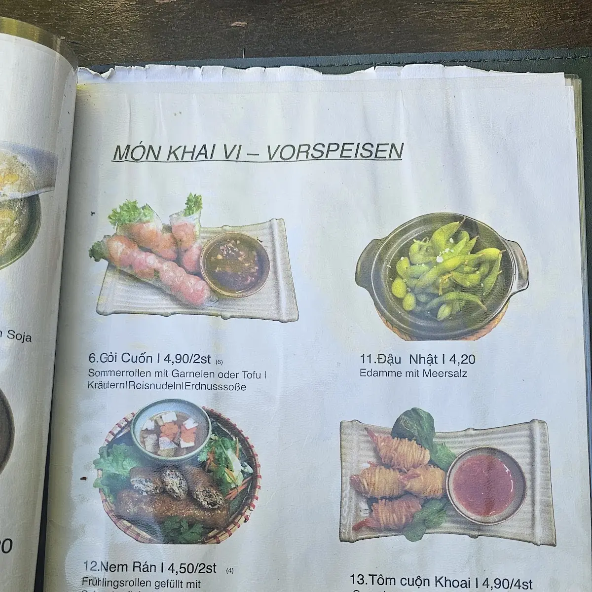 Speisekarte photo 2