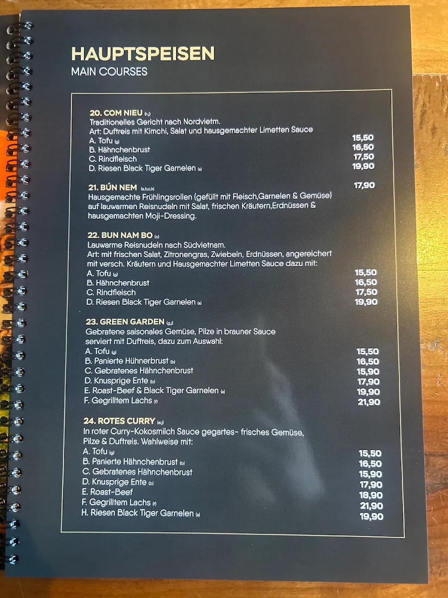 Speisekarte photo 3
