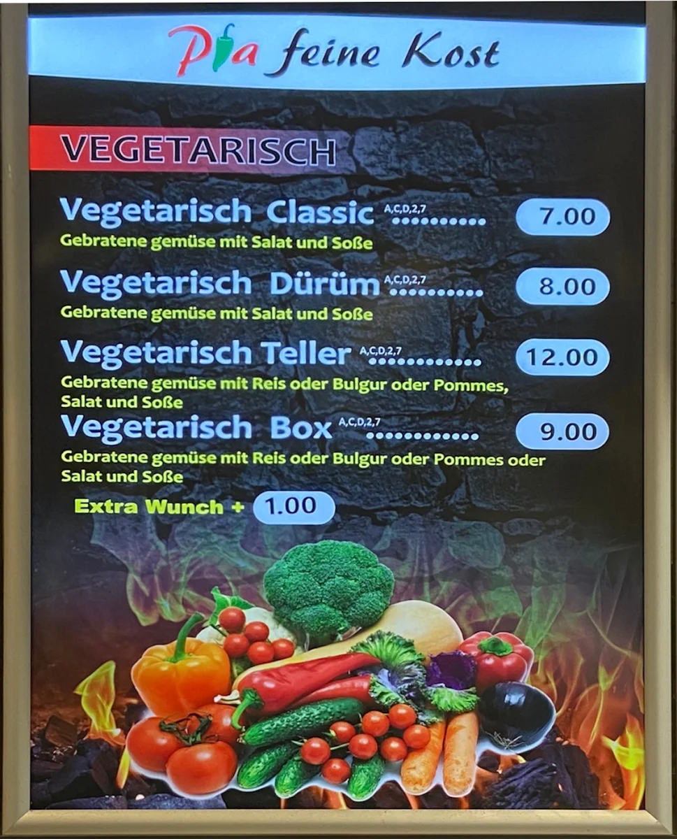 Speisekarte photo 2