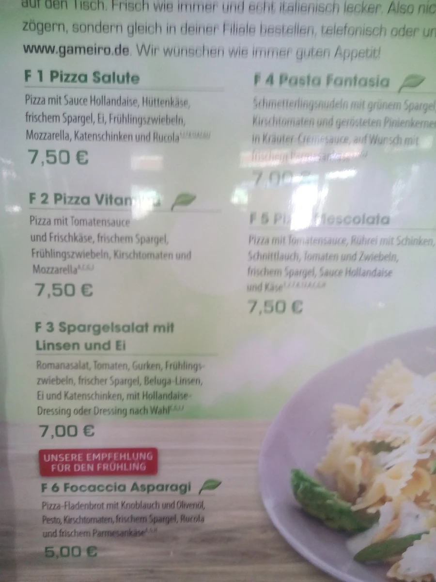 Speisekarte photo 2
