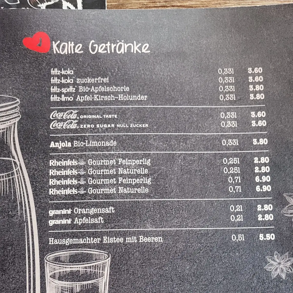 Speisekarte photo 9