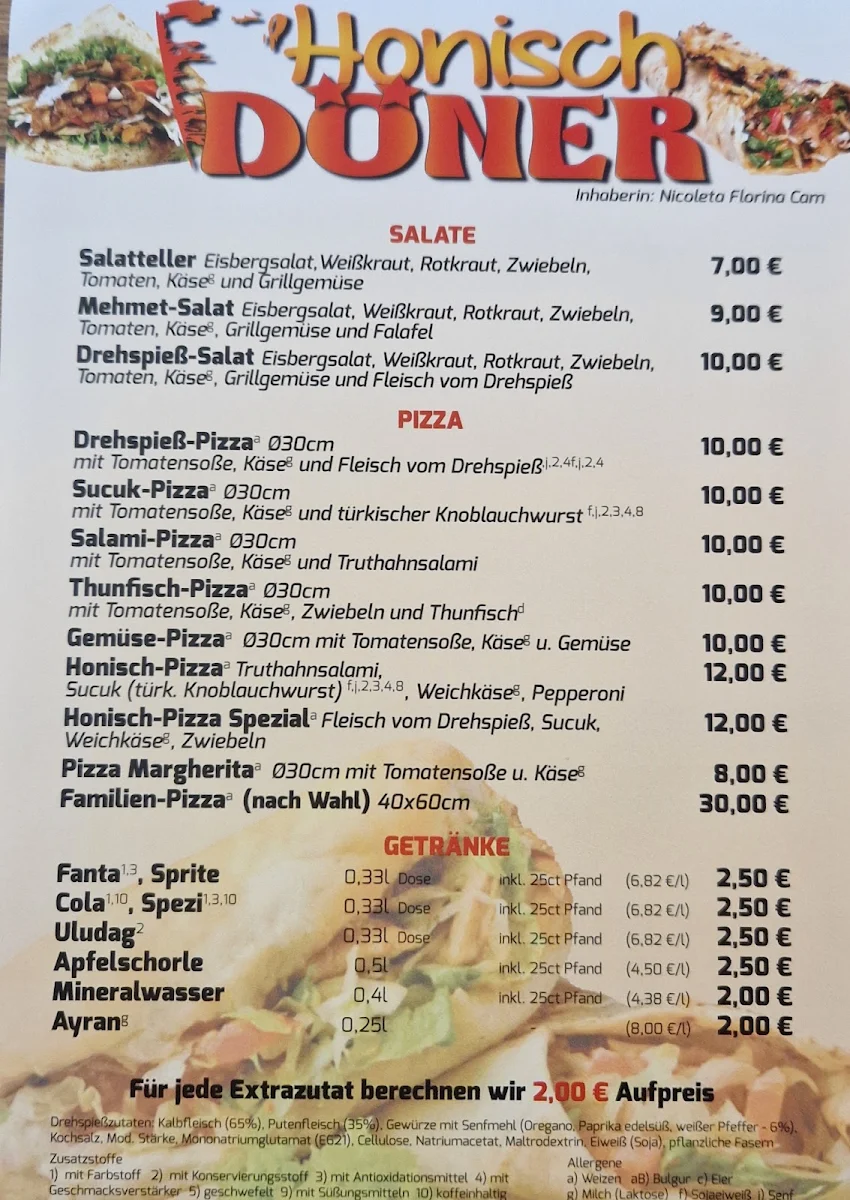 Speisekarte photo 1