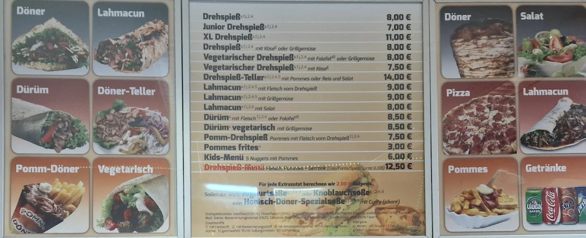 Speisekarte photo 2