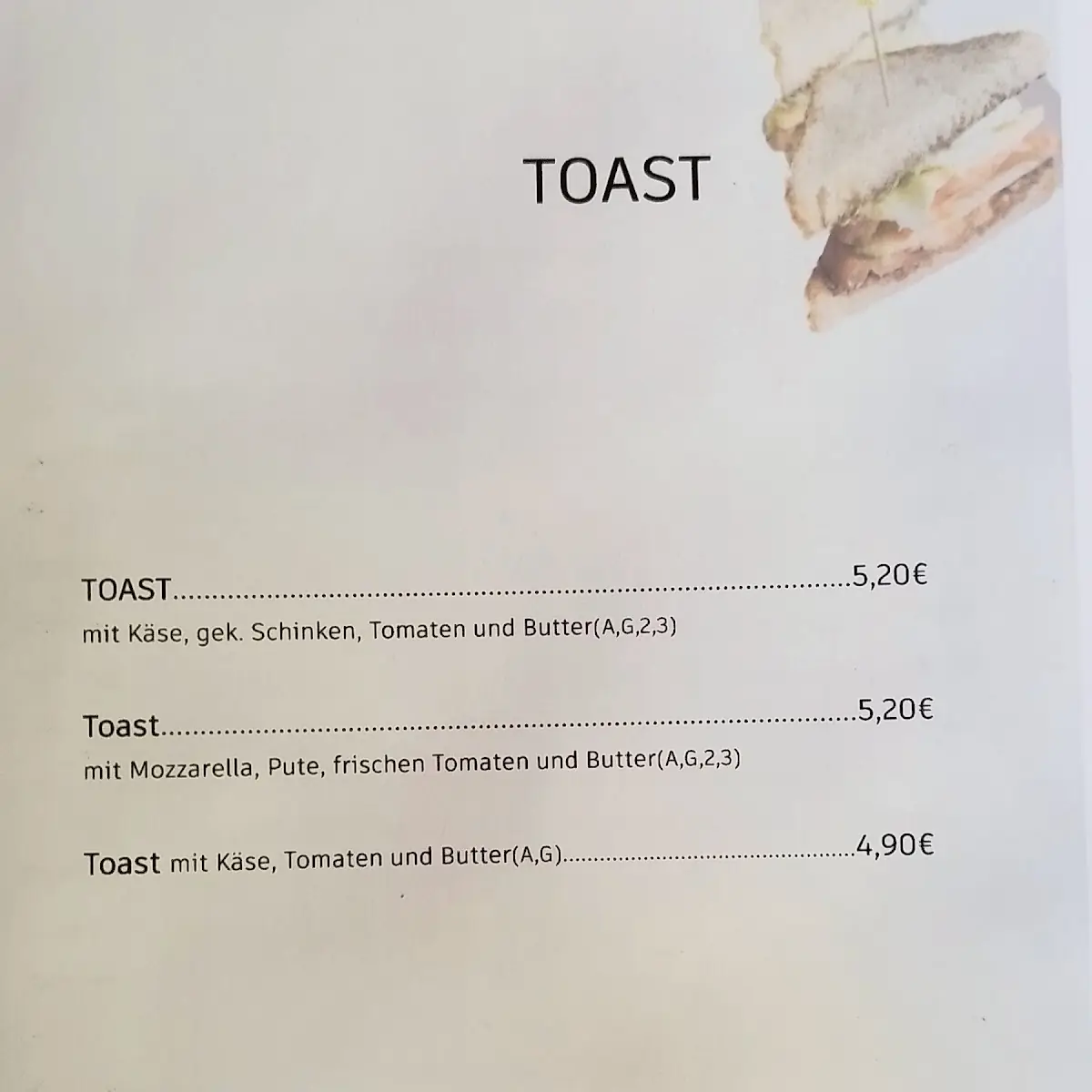 Speisekarte photo 5