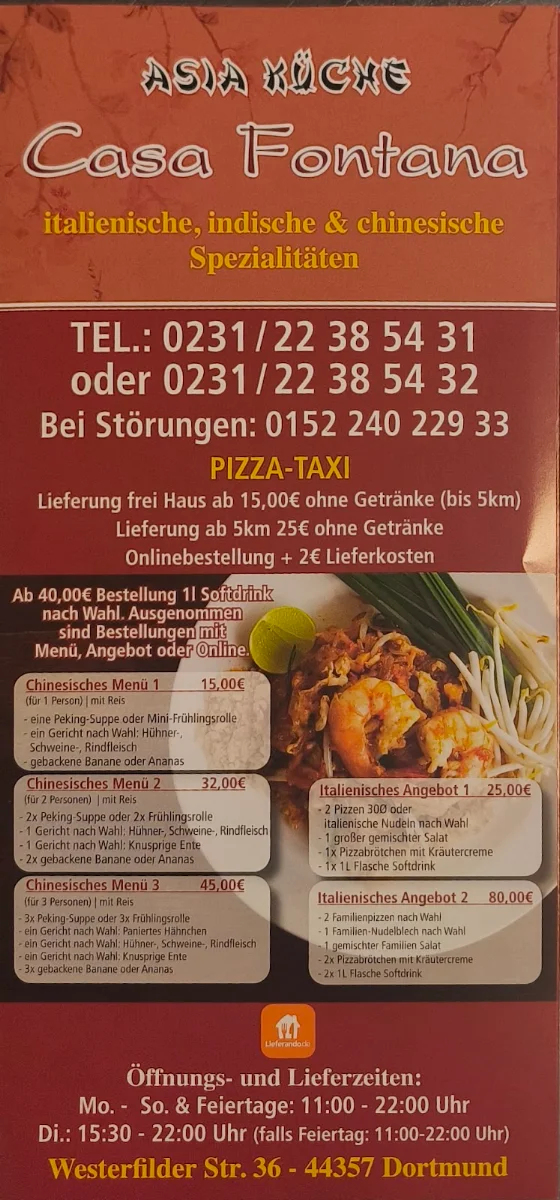 Speisekarte photo 1
