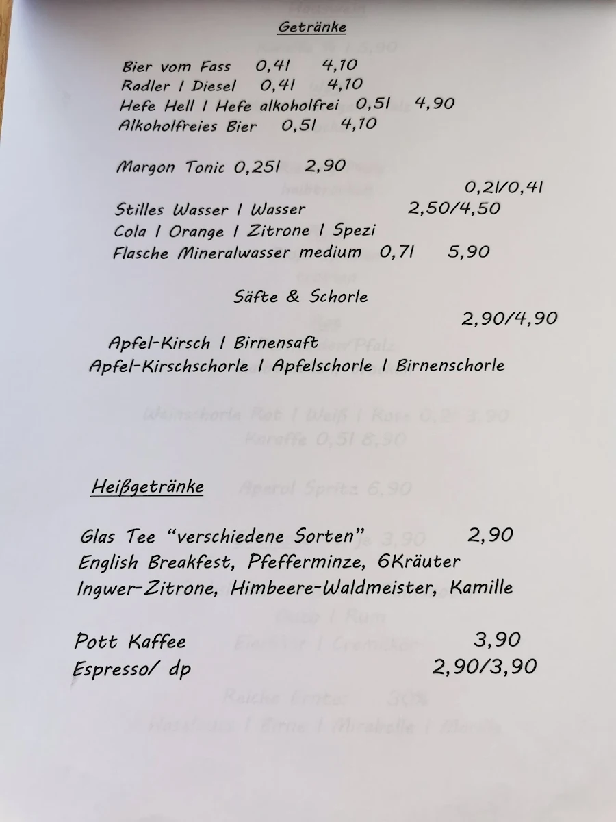 Speisekarte photo 1