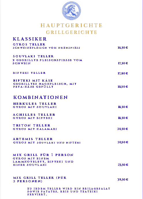Speisekarte photo 1