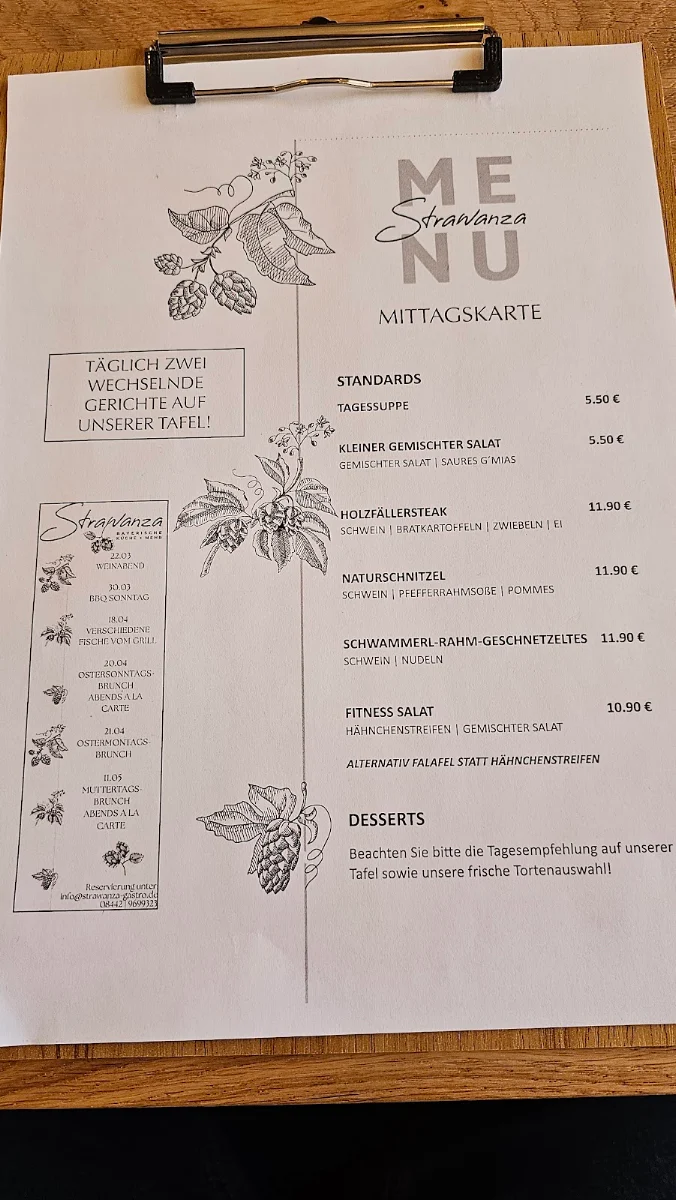 Speisekarte photo 1