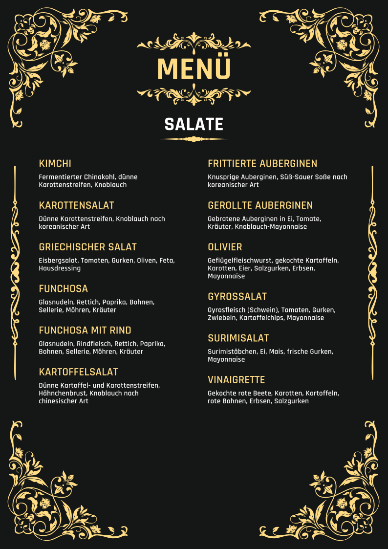 Speisekarte photo 2