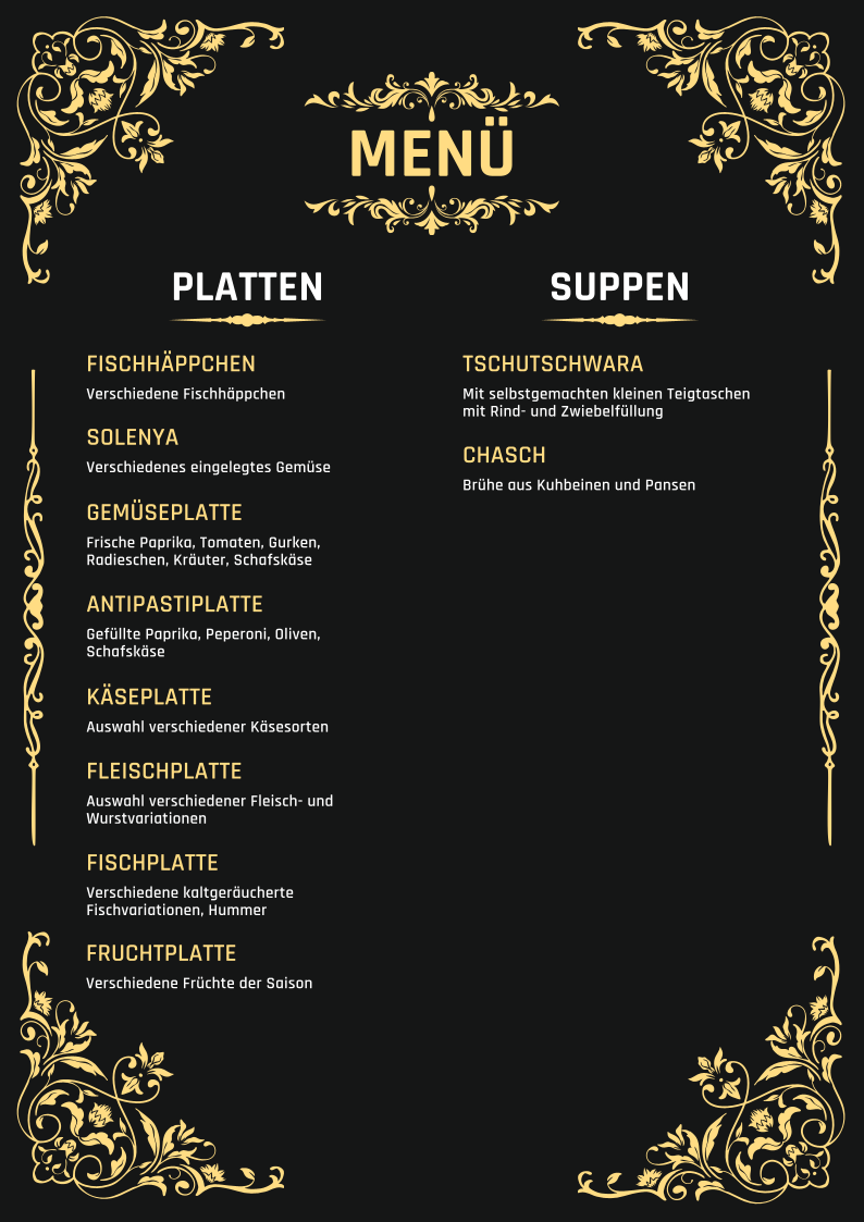 Speisekarte photo 3