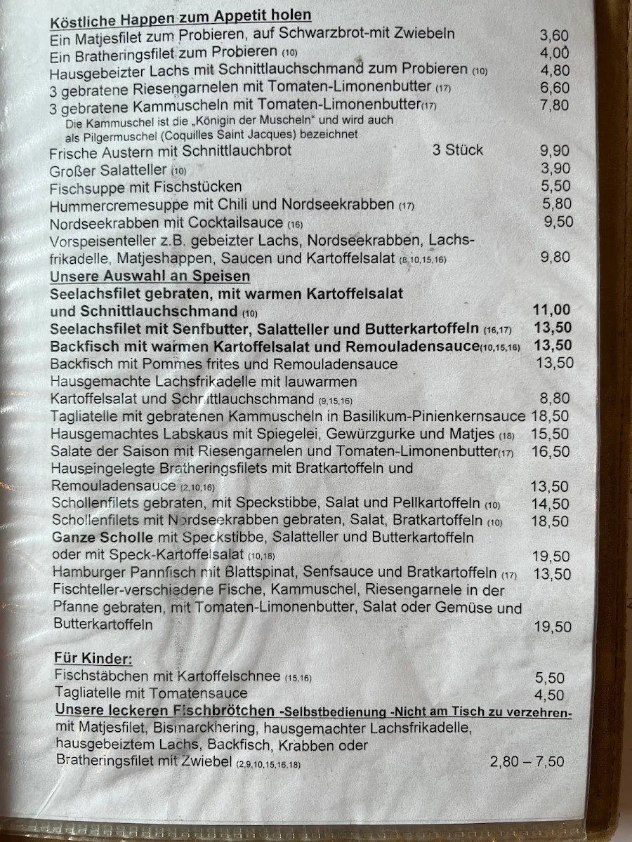 Speisekarte photo 2