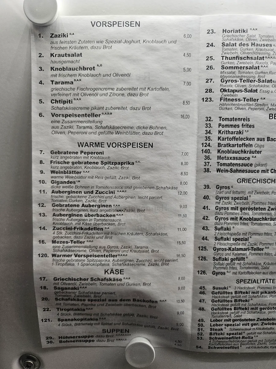 Speisekarte photo 1