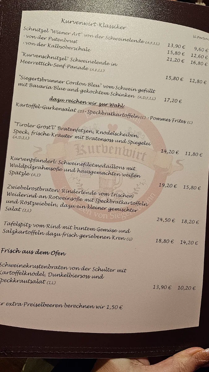 Speisekarte photo 4