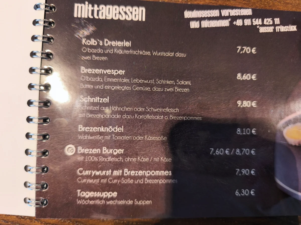 Speisekarte photo 1