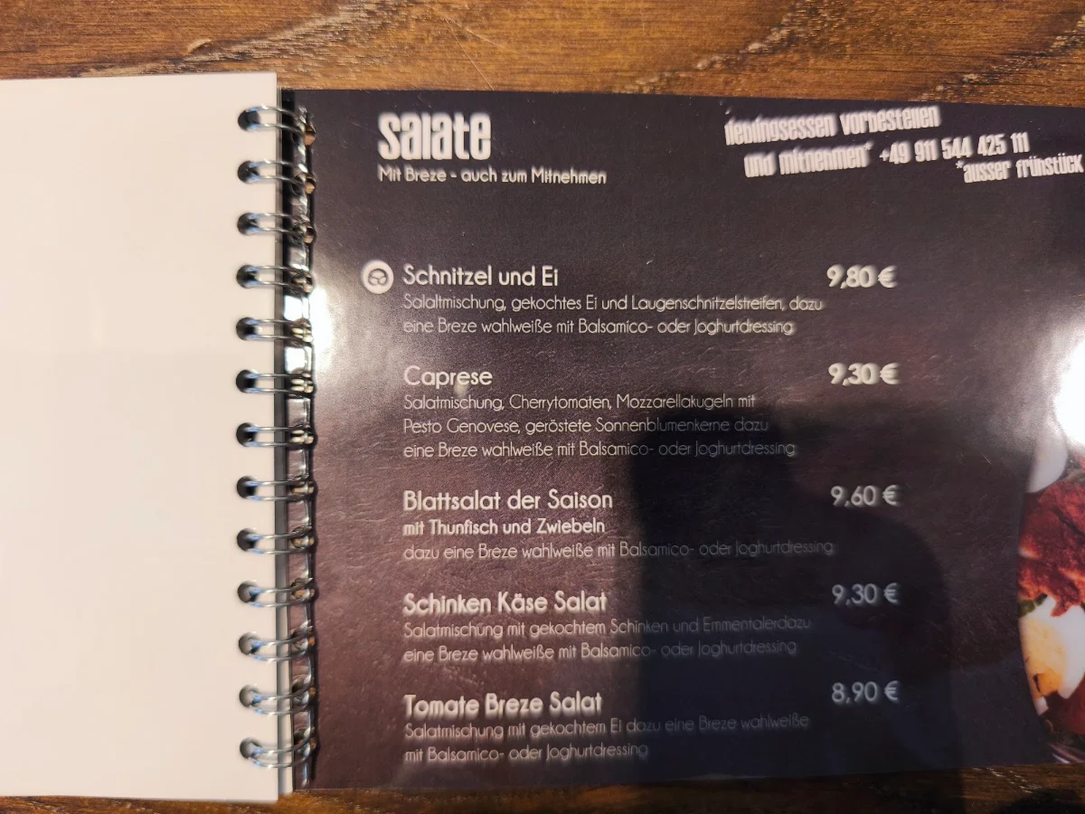 Speisekarte photo 3