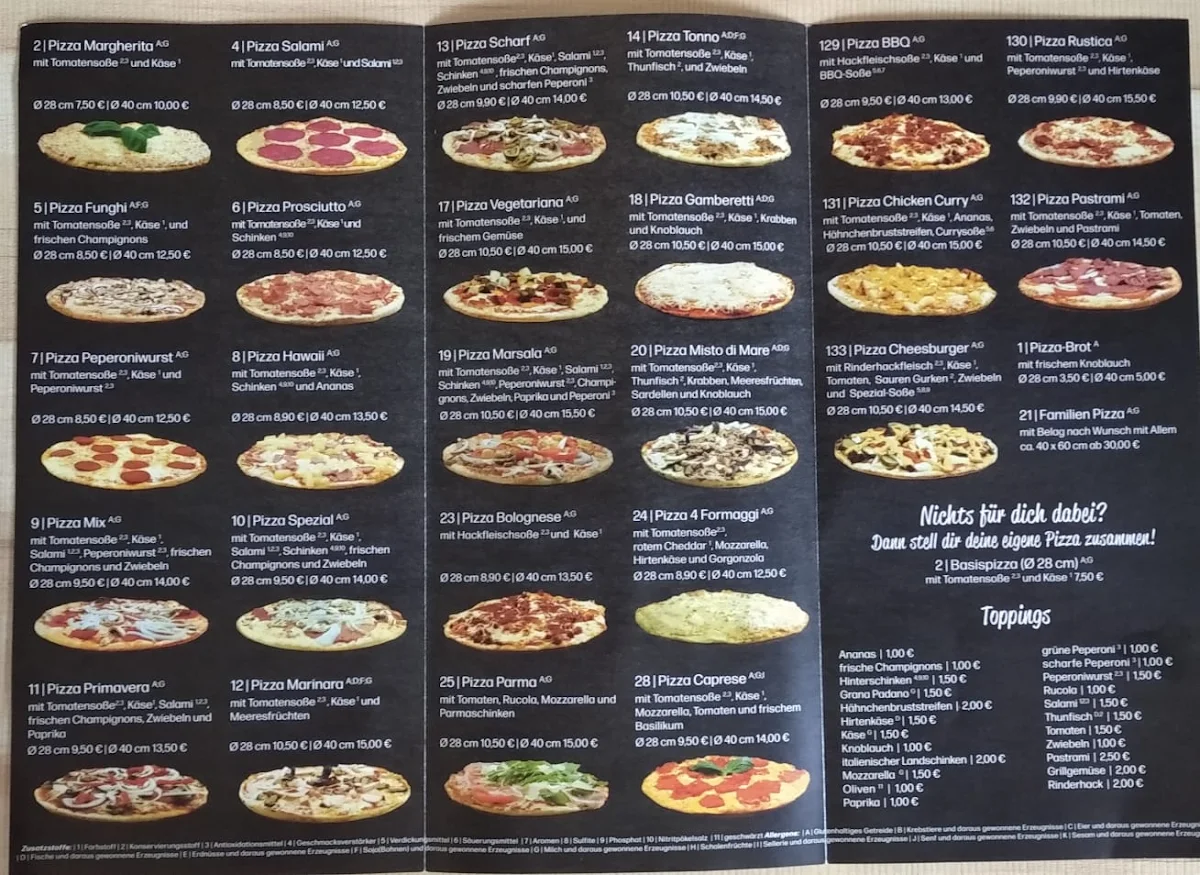 Speisekarte photo 2