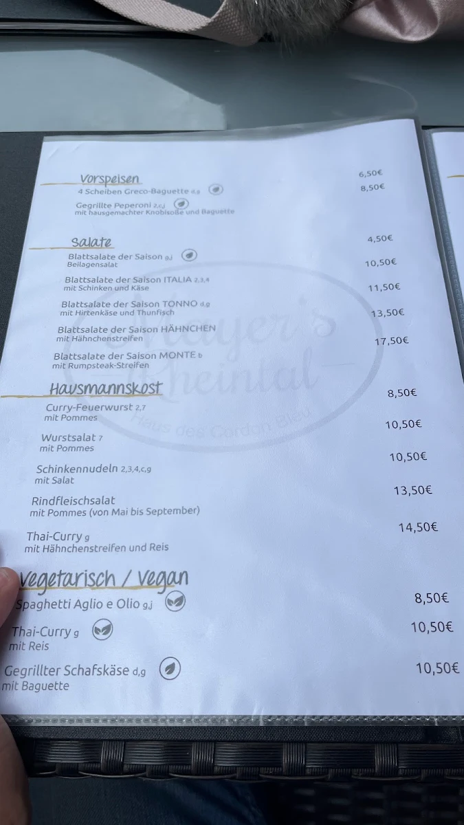 Speisekarte photo 3