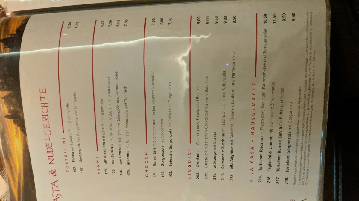 Speisekarte photo 2