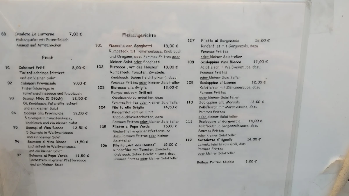Speisekarte photo 5
