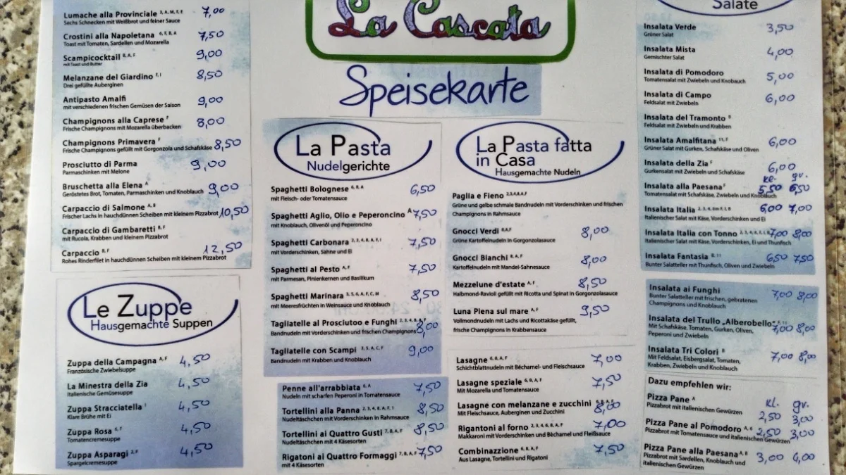 Speisekarte photo 6