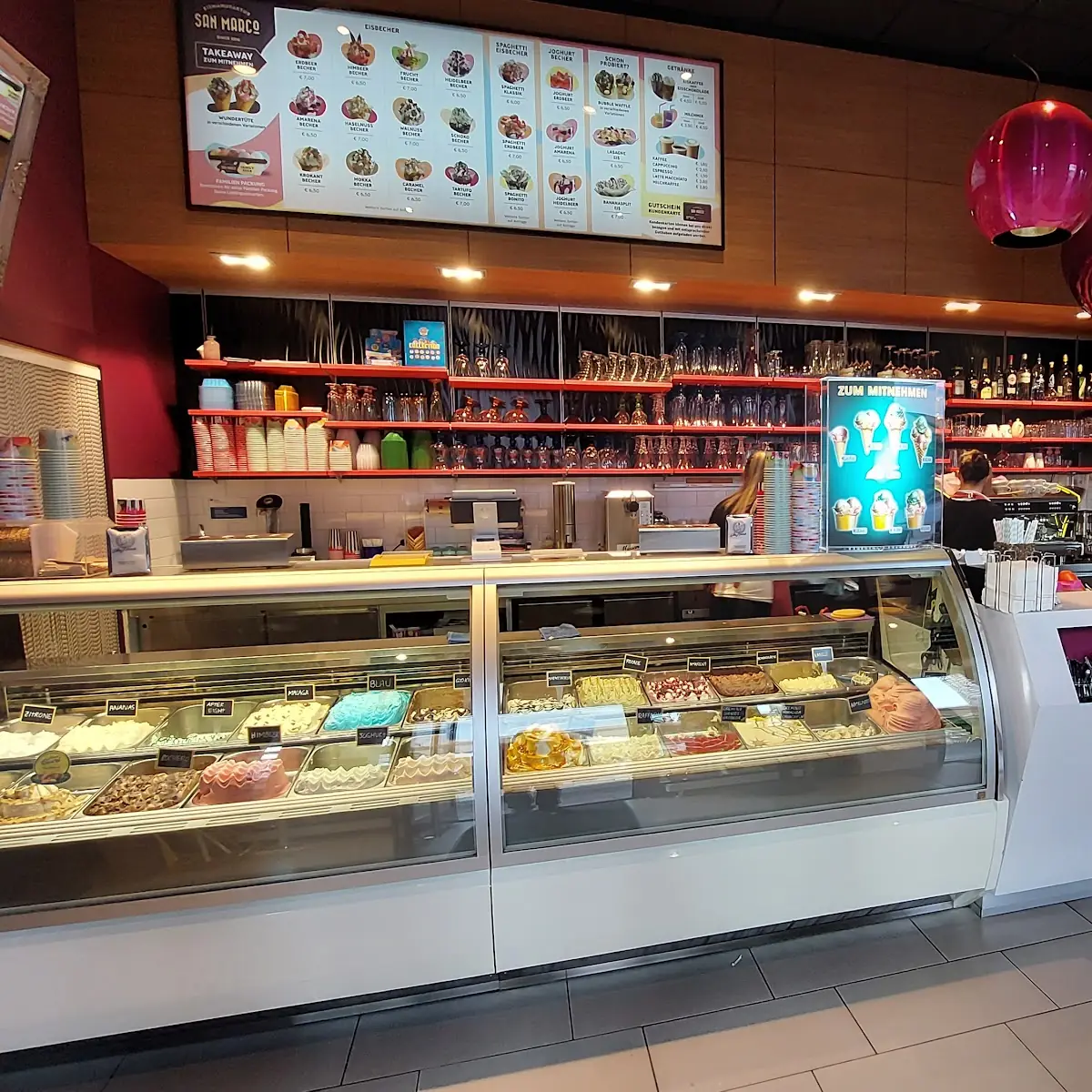 Atmosphäre, Eiscafè San Marco