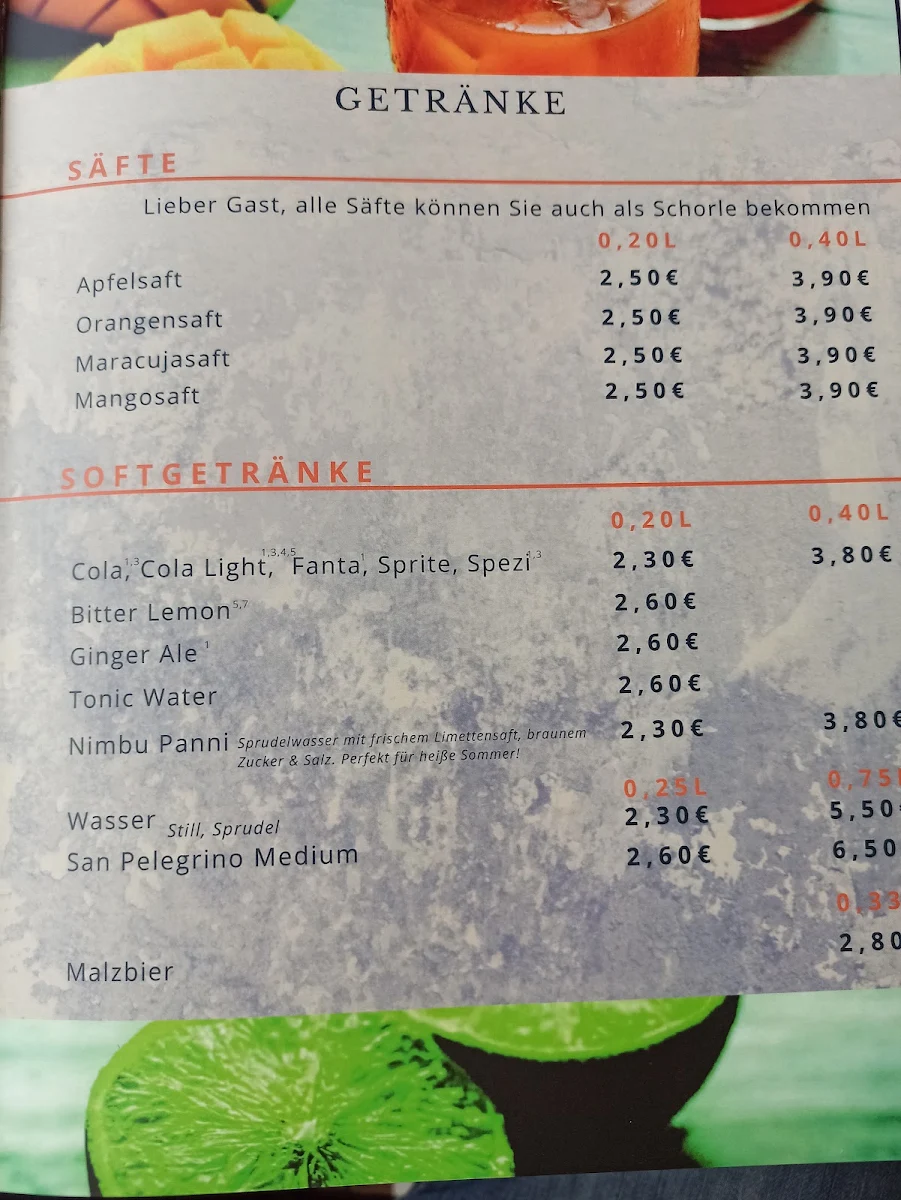 Speisekarte photo 6
