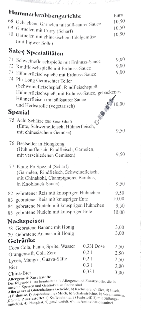Speisekarte photo 1