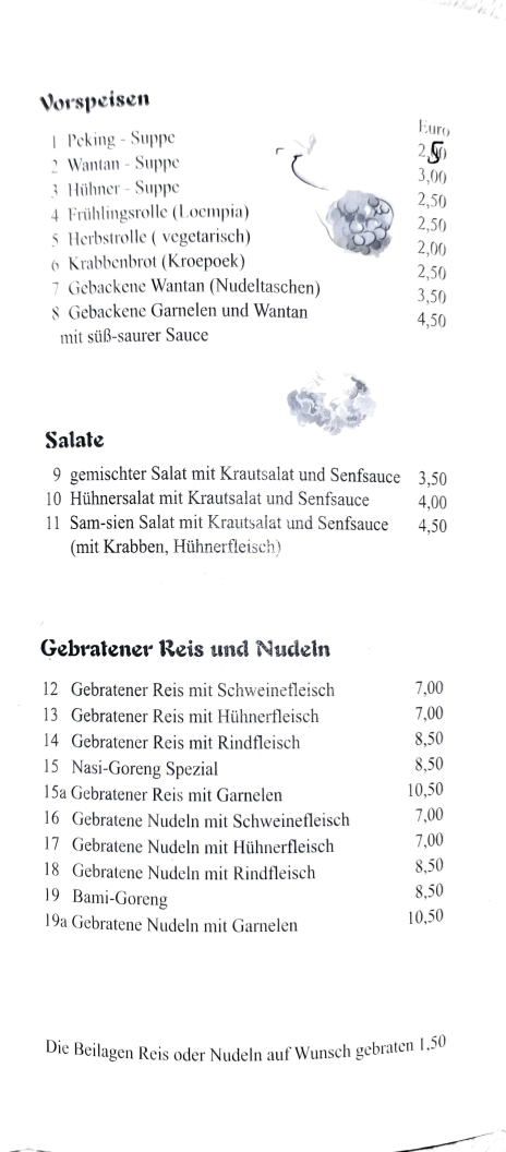 Speisekarte photo 4